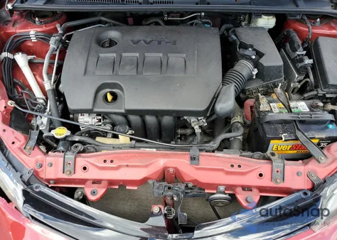 2017 Toyota Corolla L из США, поврежденный, VIN 2T1BURHE4HC779535